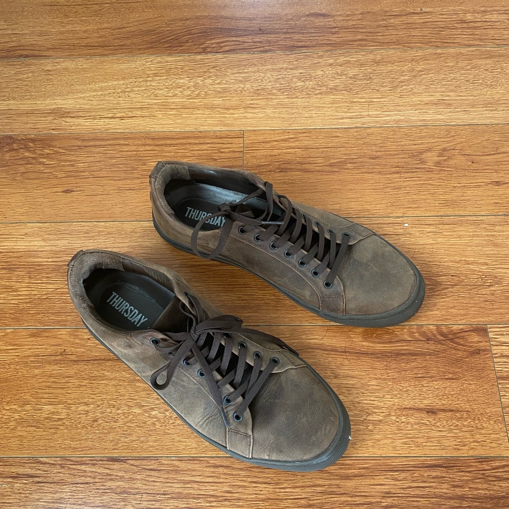 Thursday Boot Company Premier Low Top Sneakers - Tobacco Brown